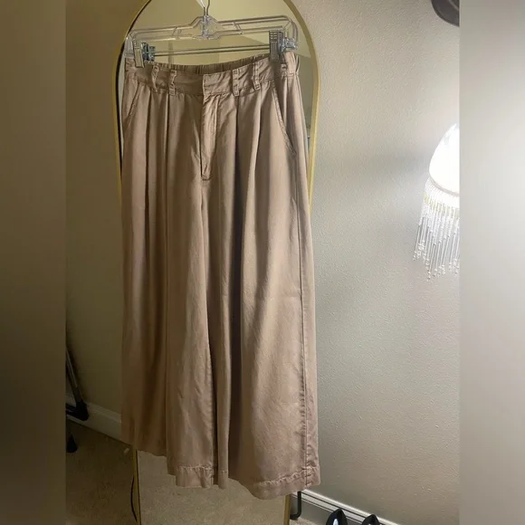 Young Fabulous & Broke Small Tan wide leg Pants - Picture 2 of 7